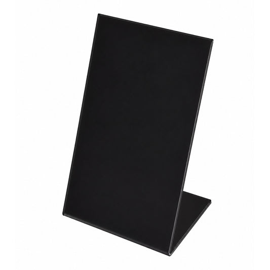 Kreidetafel L-Aufsteller DIN A7 Hochformat (B x H) - 7,5 x 10,5 cm