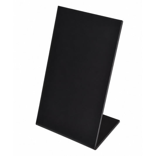 Kreidetafel L-Aufsteller DIN A6 Hochformat (B x H) - 10,5 x 14,8 cm
