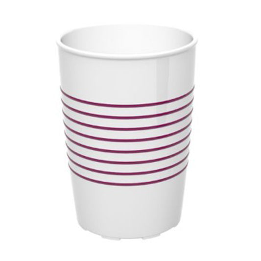Trinkbecher M830 - 25 cl - Weiß - Brombeere