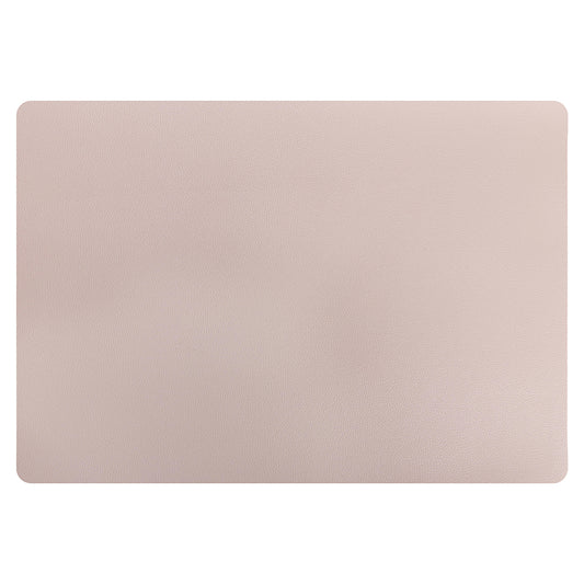 Tischset 43 x 30 cm - Kunstleder - Beige