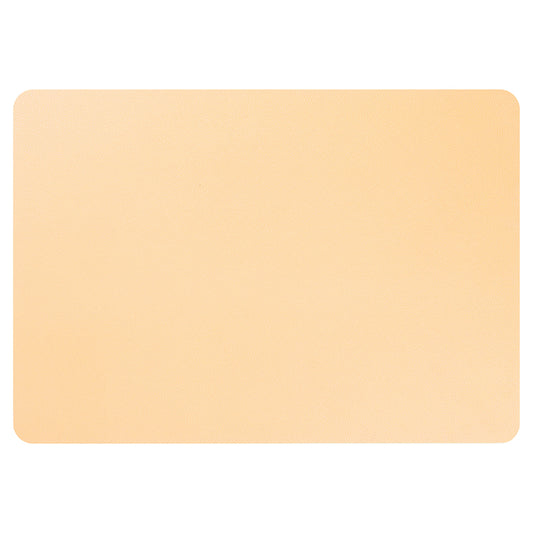 Tischset 43 x 30 cm - Kunstleder - Amber Gold