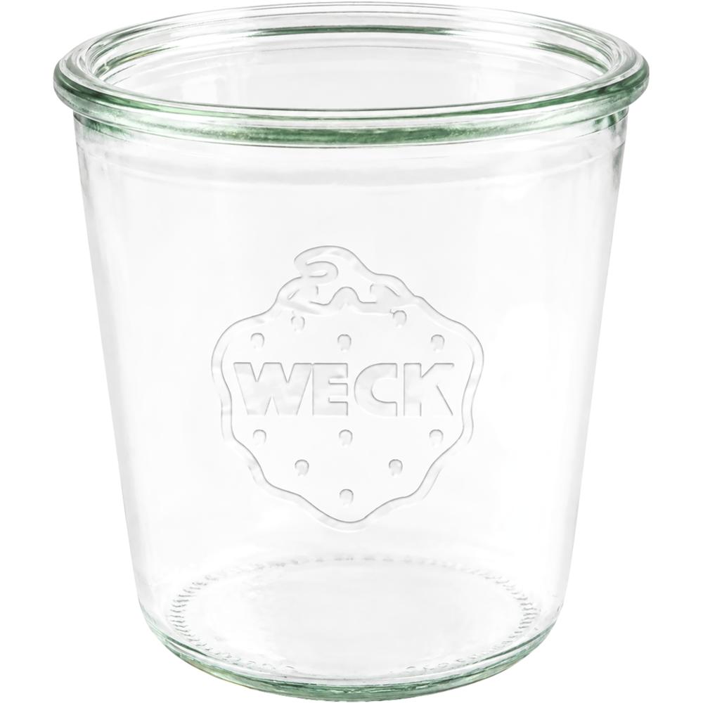 WECK Glas (# 742) - 580 ml (Ø 10,8 × 10,7 cm) - Rundrand 100