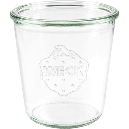 WECK Glas (# 742) - 580 ml (Ø 10,8 × 10,7 cm) - Rundrand 100