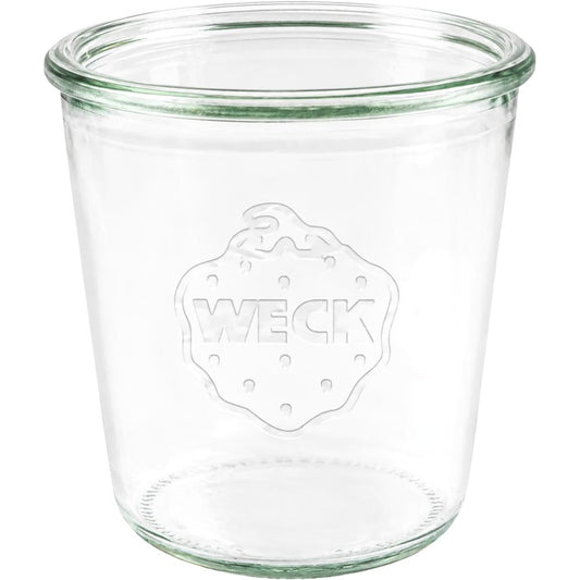 WECK Glas (# 742) - 580 ml (Ø 10,8 × 10,7 cm) - Rundrand 100
