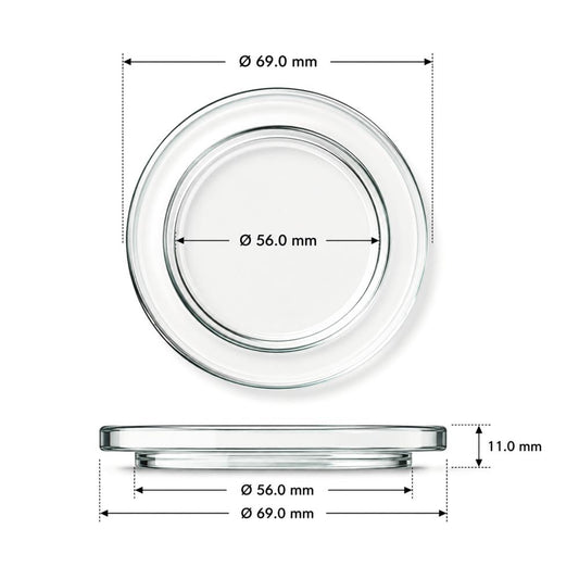 WECK Glasdeckel für Rundrand 60 mm