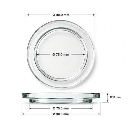 WECK Glasdeckel für Rundrand 80 mm