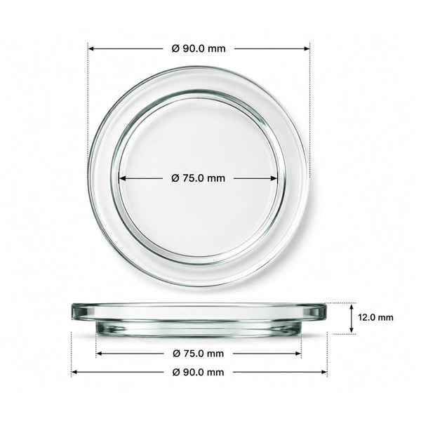WECK Glasdeckel für Rundrand 80 mm
