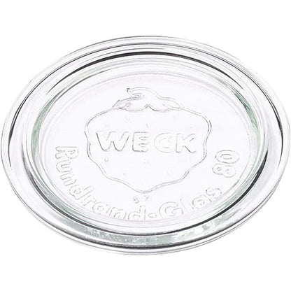 WECK Glasdeckel für Rundrand 80 mm