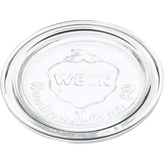 WECK Glasdeckel für Rundrand 80 mm