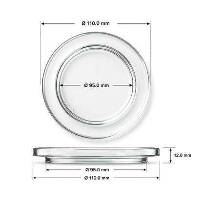 WECK Glasdeckel für Rundrand 100 mm