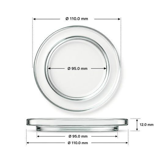 WECK Glasdeckel für Rundrand 100 mm