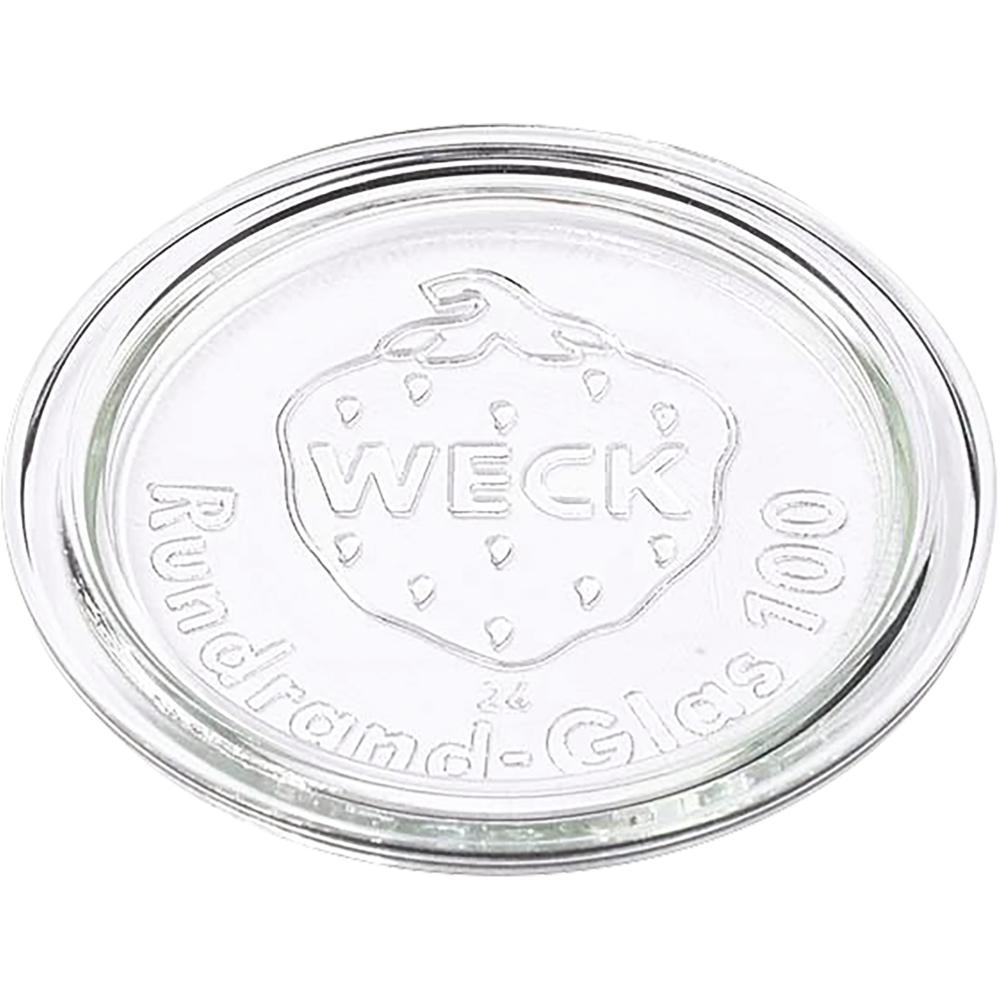 WECK Glasdeckel für Rundrand 100 mm
