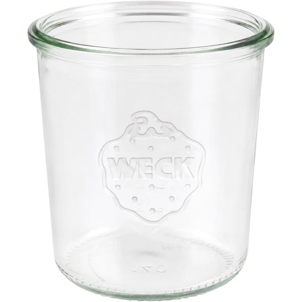 WECK Glas (# 761) - 140 ml (Ø 6,7 × 7 cm) - Rundrand 60 mm