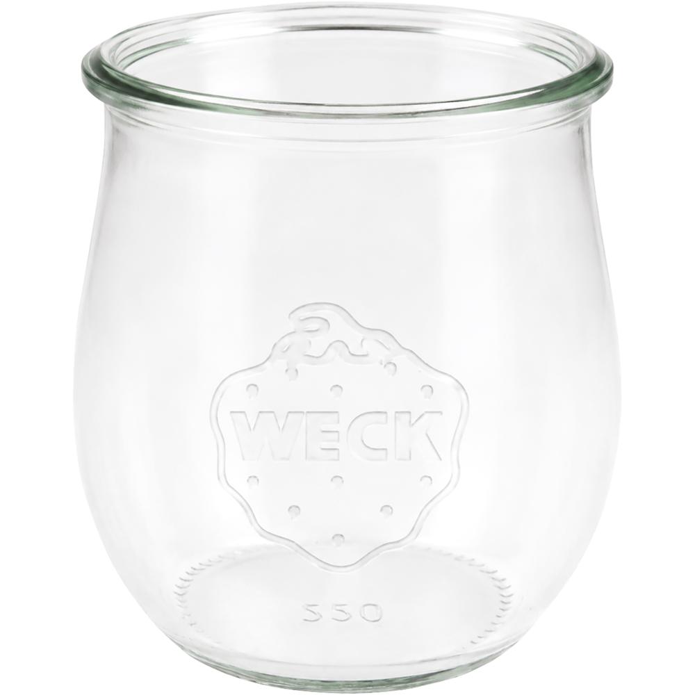 WECK Glas (# 762) - 220 ml (Ø 7,2 × 8 cm) - Rundrand 60 mm
