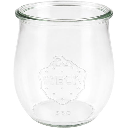 WECK Glas (# 762) - 220 ml (Ø 7,2 × 8 cm) - Rundrand 60 mm