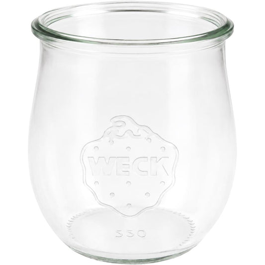 WECK Glas (# 762) - 220 ml (Ø 7,2 × 8 cm) - Rundrand 60 mm