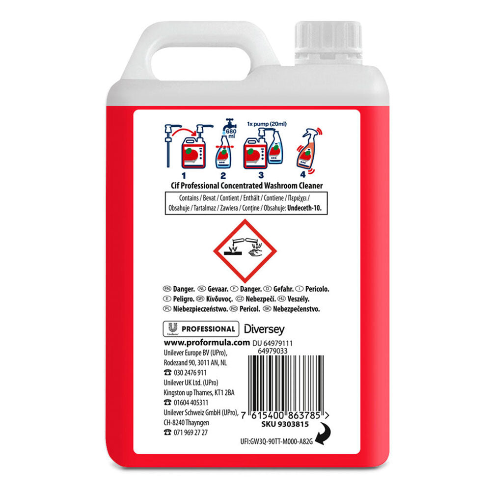 Cif Professional Konzentrierter Badreiniger