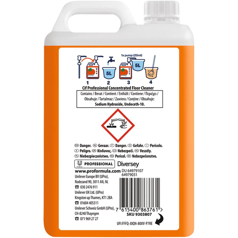 Cif Professional Konzentrierter Bodenreiniger