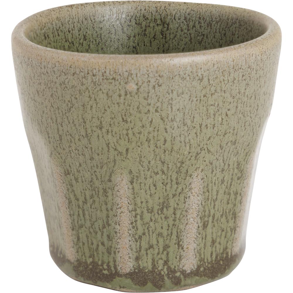 BISTRO Espressotasse - 9 cl - (Ø 7 x 6 cm) - Grün
