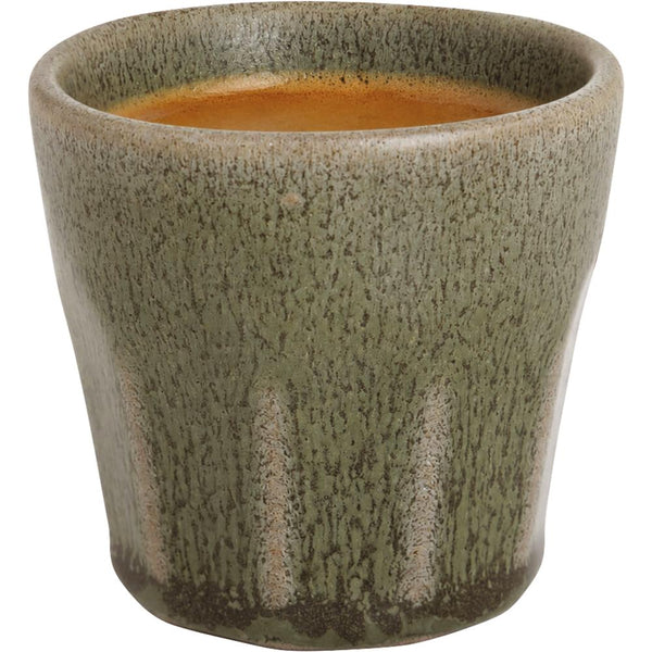 BISTRO Espressotasse - 9 cl - (Ø 7 x 6 cm) - Grün