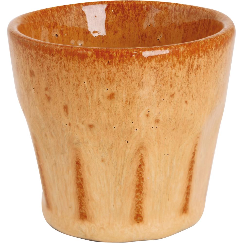 BISTRO Espressotasse - 9 cl - (Ø 7 x 6 cm) - Senf