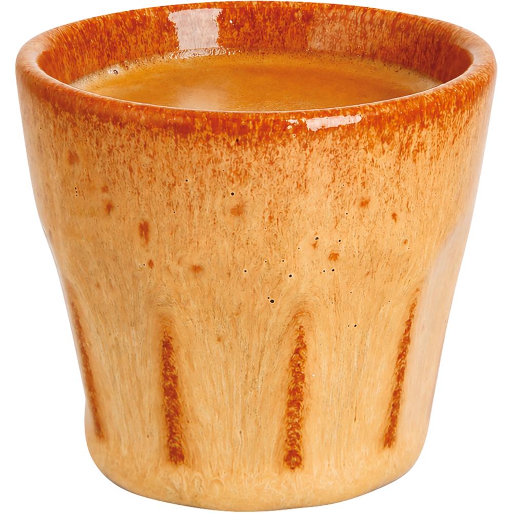 BISTRO Espressotasse - 9 cl - (Ø 7 x 6 cm) - Senf