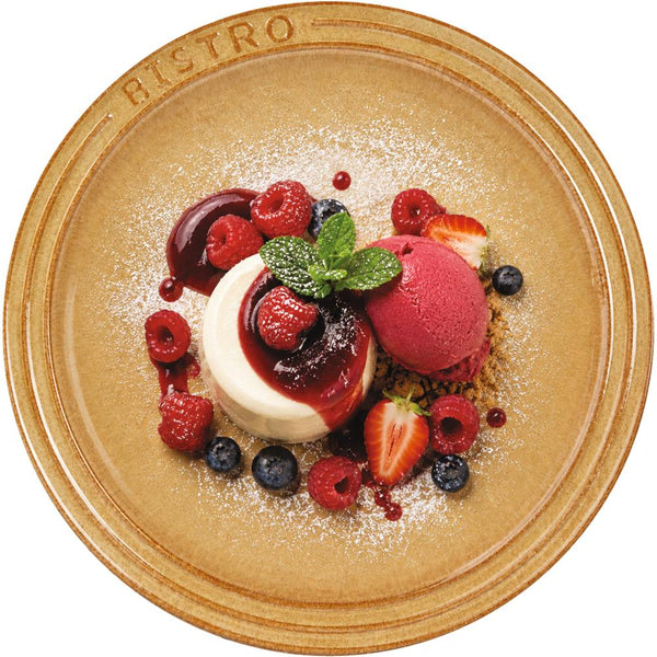 BISTRO Dessertteller - (Ø 21 x 2 cm) - Senf
