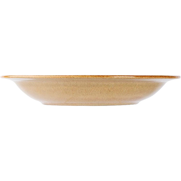 BISTRO Teller, tief - (Ø 26 x 4 cm) - Senf