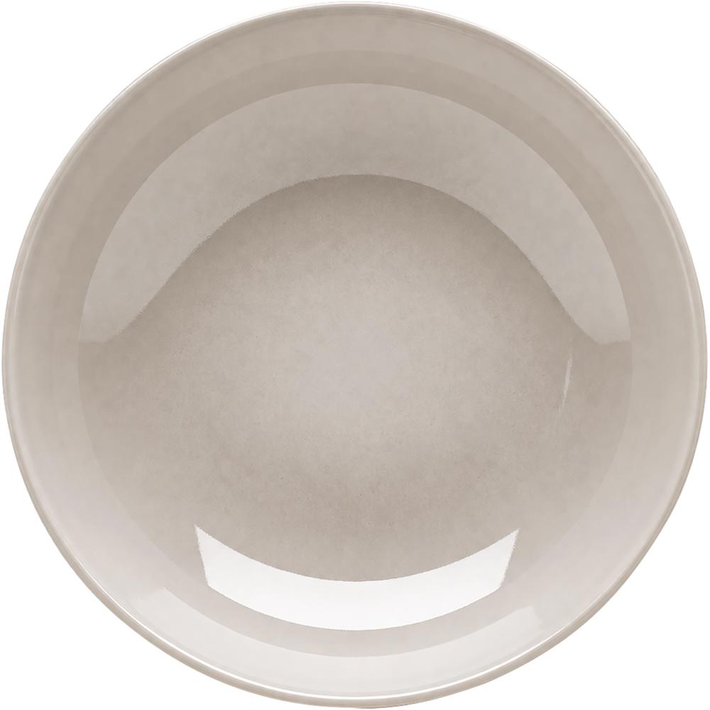 MALMÖ Teller, tief - 60 cl - (Ø 20 x 5 cm) - Taupe