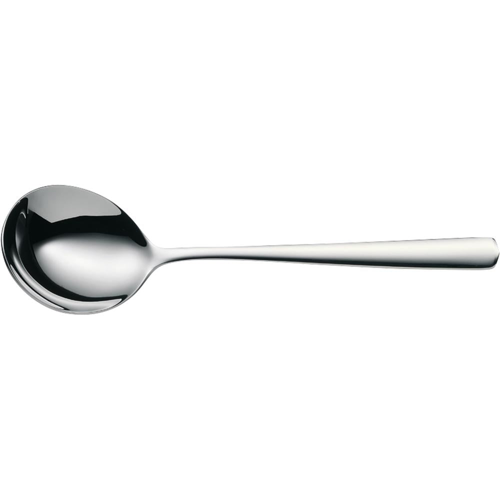 WMF BASE 18/10 Runder Suppenlöffel - 16,6 cm