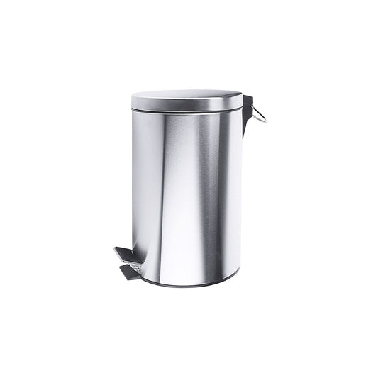 Tretabfalleimer - Edelstahl 18/0 - Ø 20 x 32 cm - Inhalt 5 l
