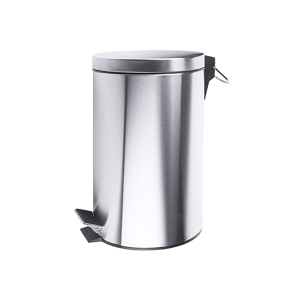 Tretabfalleimer - Edelstahl 18/0 - Ø 23 x 60 cm - Inhalt 20 l