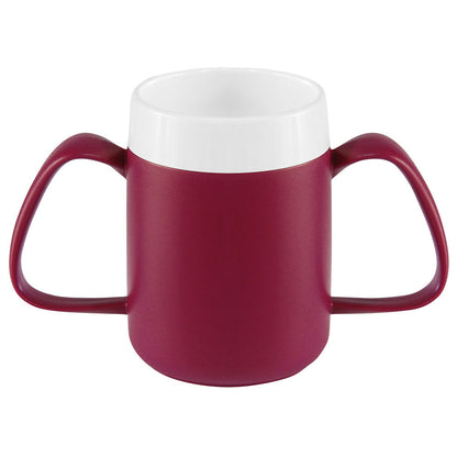 MODELL 815 - THERMO Ergobecher Vital 20 cl - Brombeer-Weiß (PP)