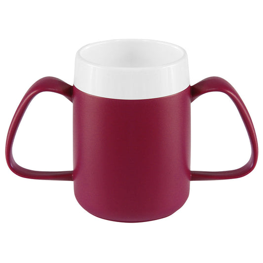 MODELL 815 - THERMO Ergobecher Vital 20 cl - Brombeer-Weiß (PP)