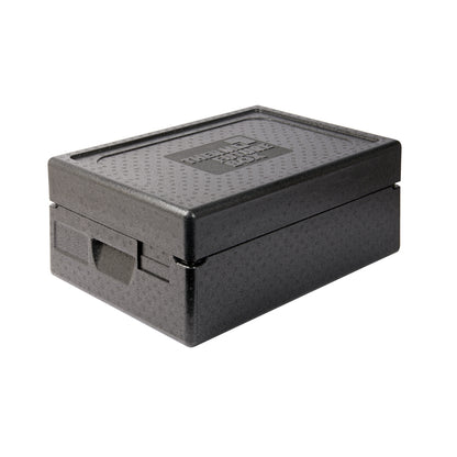 ICE-BOX Thermo-Box für 2 x GN 1/2-150 mm - Schwarz