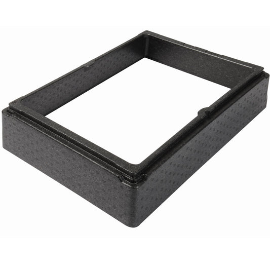 ICE-BOX Aufsatz-Rahmen 9 cm - Schwarz