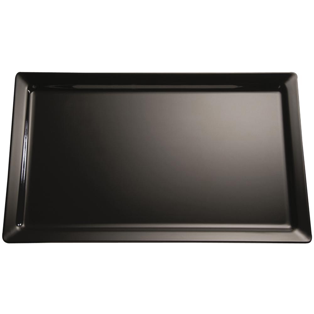 PURE Tablett GN 1/2 - 32,5 x 26,5 cm, Melamin - Schwarz