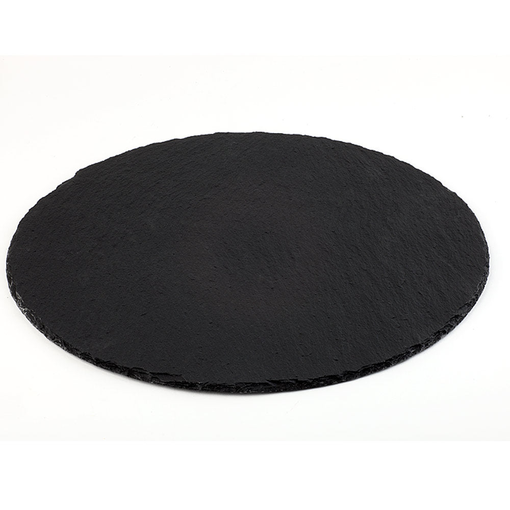Servierplatte - Ø 28 cm - Naturschiefer