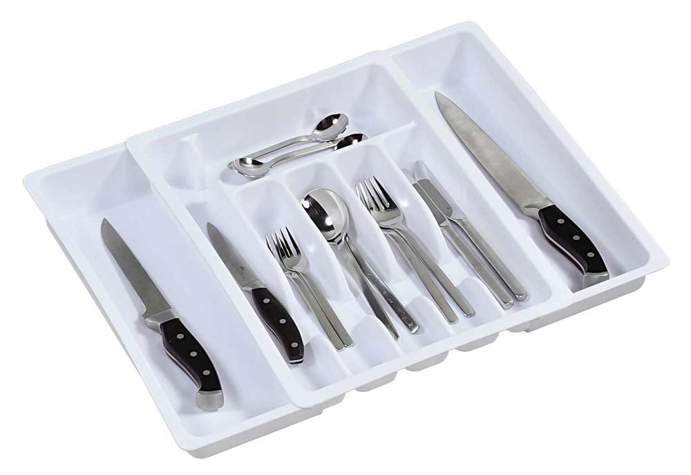 Besteckkasten (variabel) 29-50 x 38 x 6,5 cm - PP
