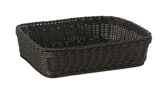 PROFILINE Präsentationskorb PP - 30 x 40 x 10 cm - Schwarz