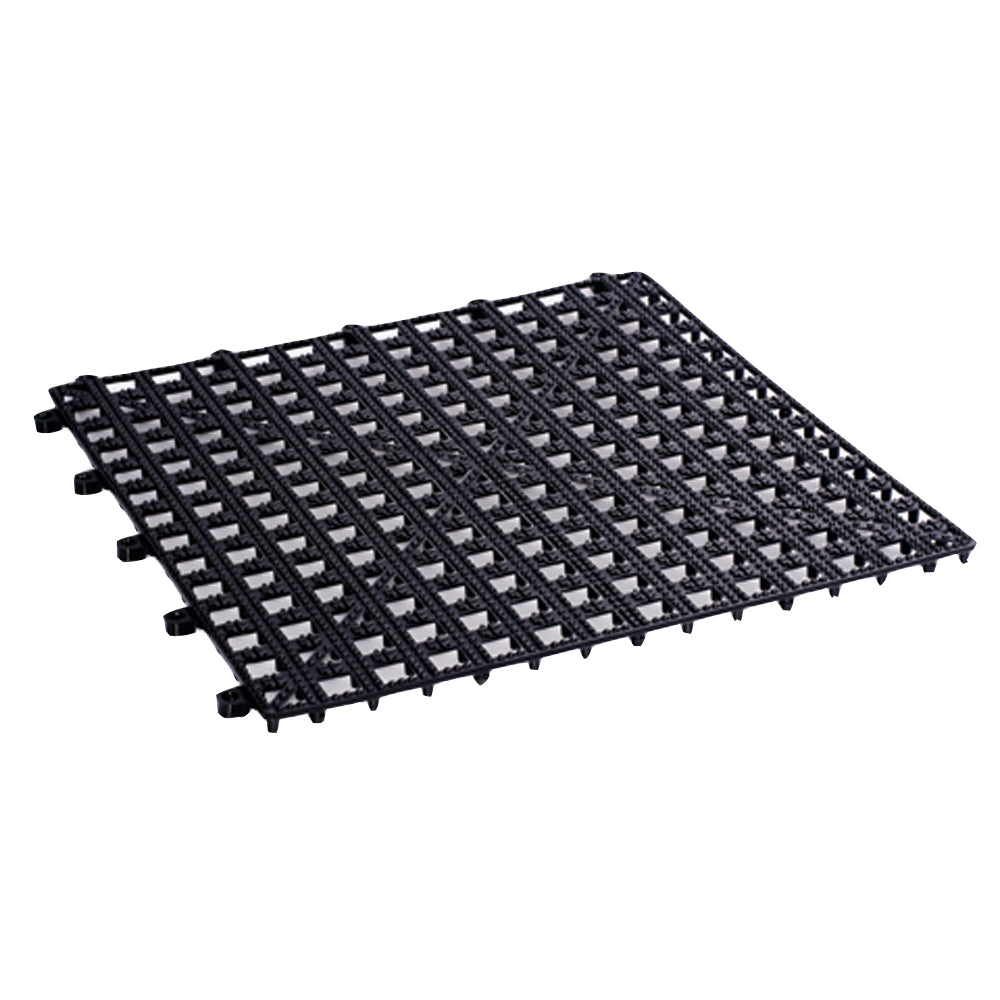 Barmatte - PP-Schwarz - 33 x 33 x 1,5 cm