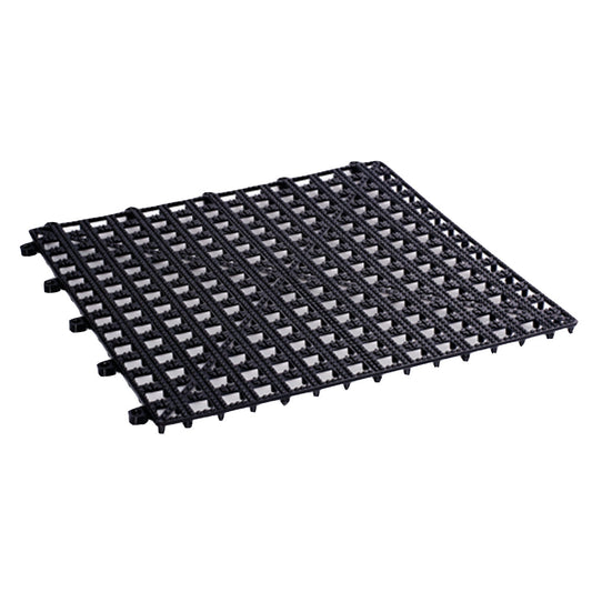 Barmatte - PP-Schwarz - 33 x 33 x 1,5 cm