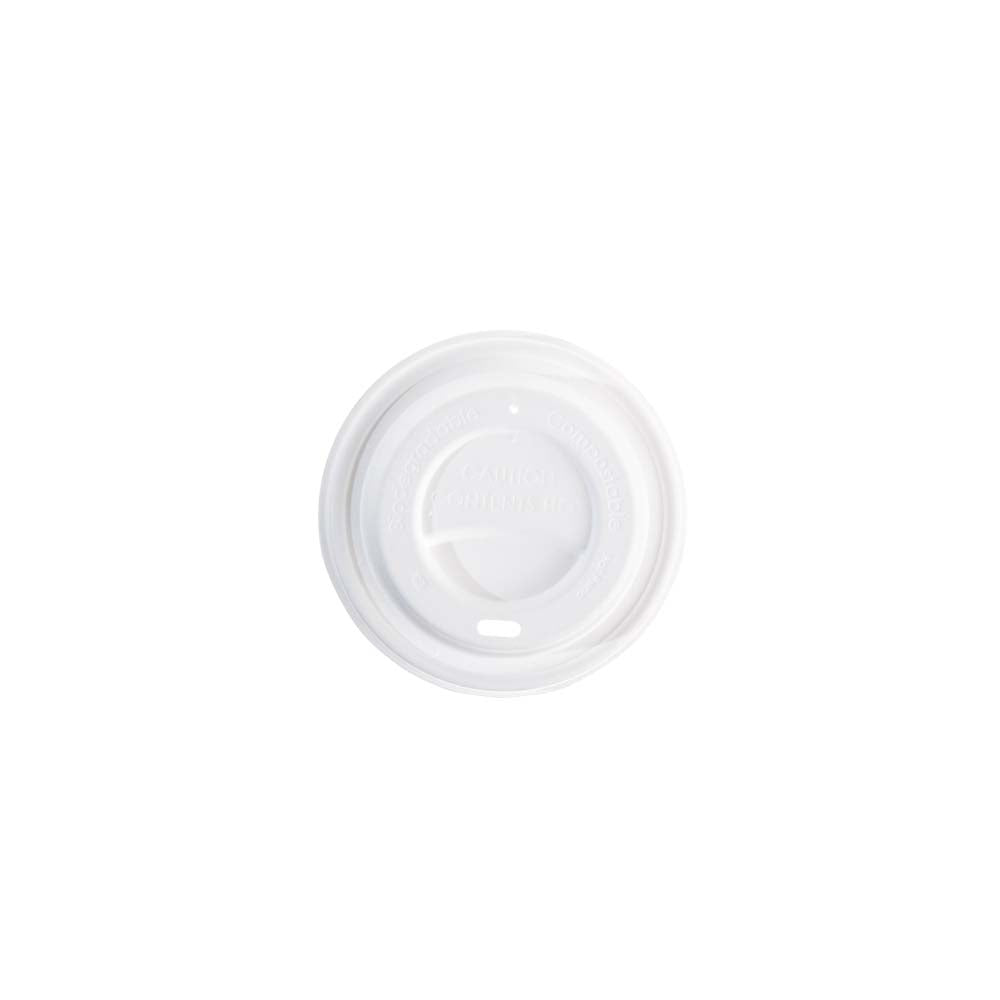 NATURAL Deckel kompostierbar - für Becher 200 ml (50 Stück)