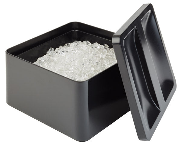 Eiseimer  - 27 x 27 x 15 cm - Schwarz - 5 l