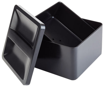 Eiseimer  - 27 x 27 x 15 cm - Schwarz - 5 l