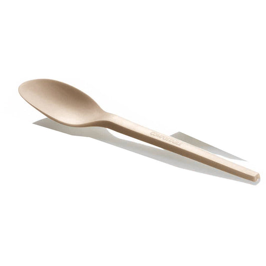 REUSABLE Löffel 16,8 cm - CPLA - Natur-Weiß (20 x 50 Stück)