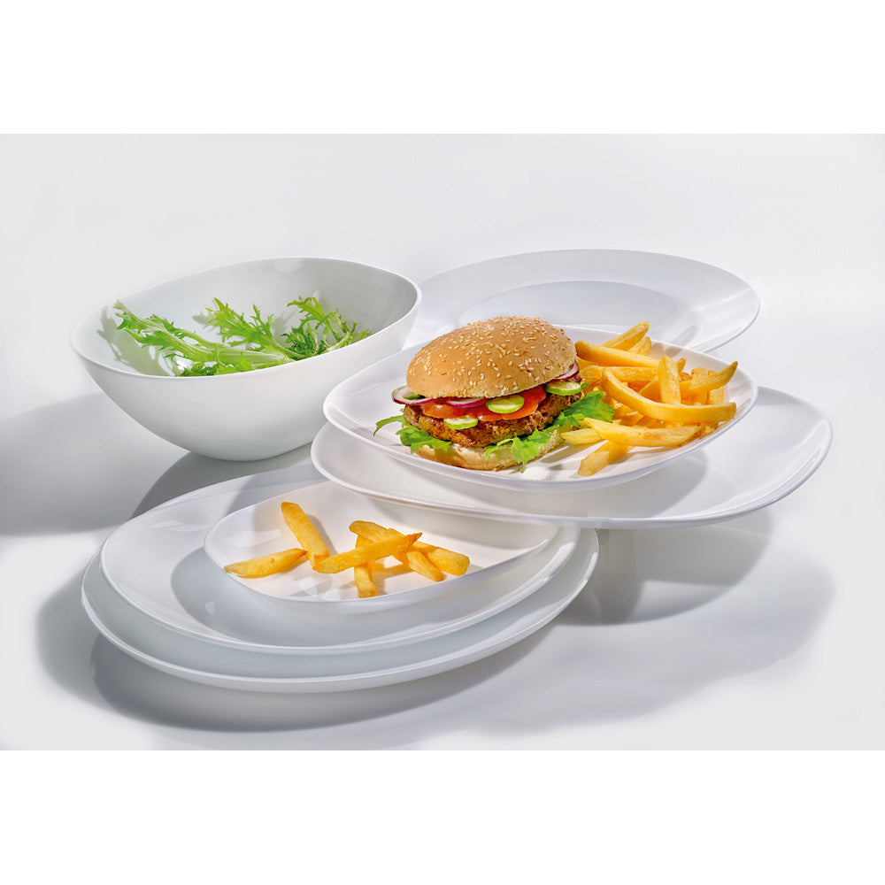 SOLUTION "Steak" Teller oval 30 x 26 cm