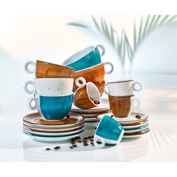 VINTAGE Espresso-Obere (bauchig) - Inhalt 8 cl - Eierschalen-Beige