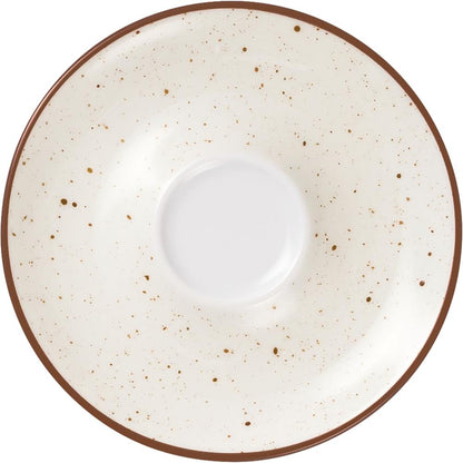 VINTAGE Espresso-Untere Ø 12,5 cml - Eierschalen-Beige