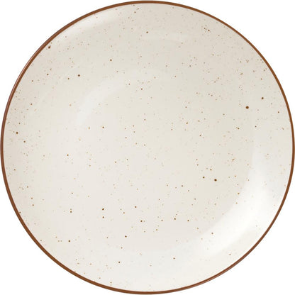 VINTAGE Coupteller Ø 25 cm - Eierschalen-Beige